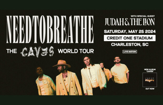 May 25: NEEDTOBREATHE w/ Judah & the Lion @ Credit One