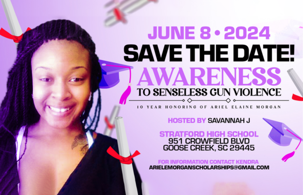 Honor Ariel Elaine Morgan & Support Her Scholarship – June 8 Honor Ariel Elaine Morgan & Support Her Scholarship – June 8