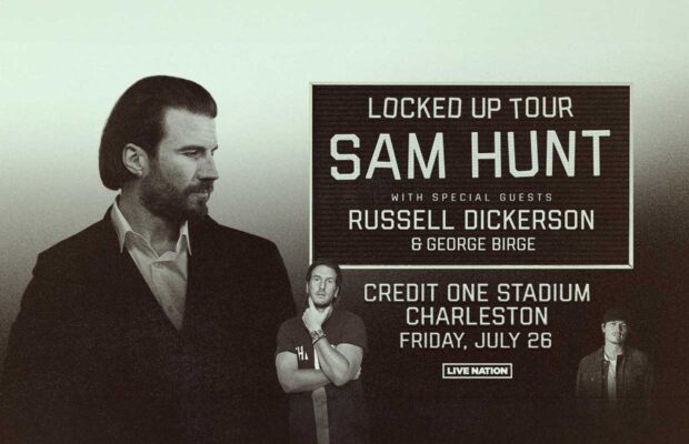 7/26: Sam Hunt w/ Special Guests Russell Dickerson & George Birge