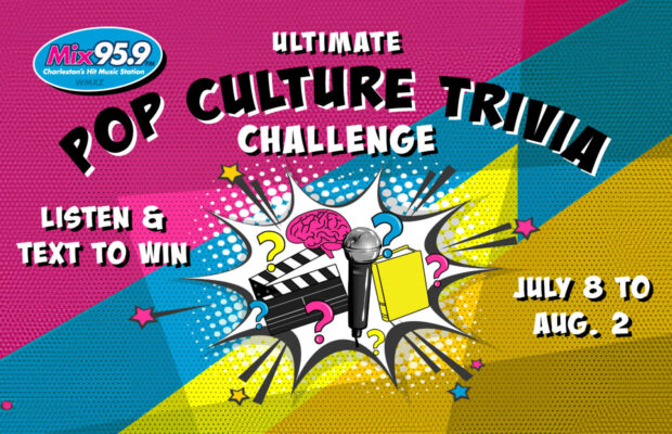 Listen & Text to Win Mix’s Pop Culture Trivia Challenge