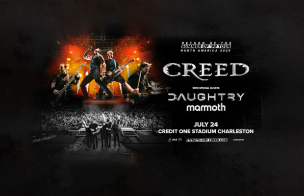 July 24: Creed w/ Daughtry & Mammoth WVH July 24: Creed w/ Daughtry & Mammoth WVH