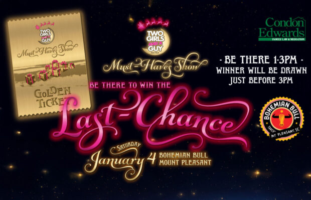 Win the FINAL Must-Haves Golden Ticket – 1/4 @ Bohemian Bull – Mt. P