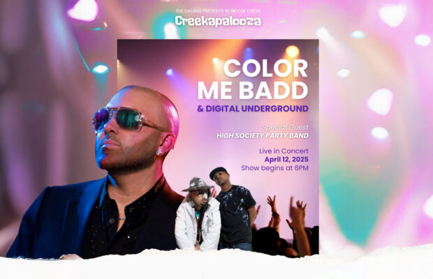 4/12: Creekapalooza Presents Color Me Badd & Digital Underground 4/12: Creekapalooza Presents Color Me Badd & Digital Underground