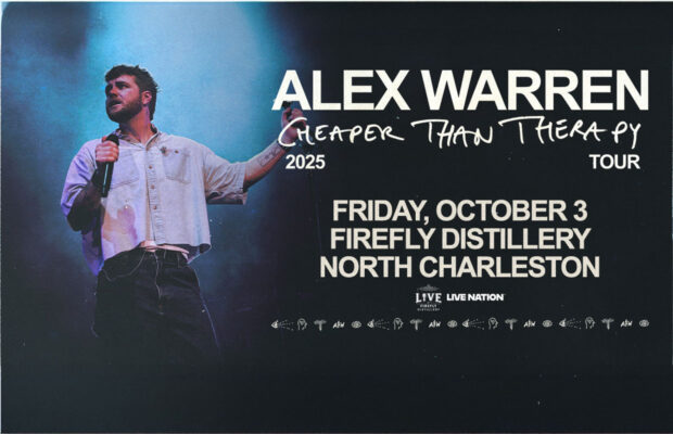 Tix on Sale for Alex Warren @ Firefly Distillery – 10/3