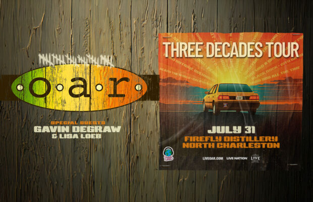 O.A.R.w/ Gavin DeGraw & Lisa Loeb @ Firefly – 7/31