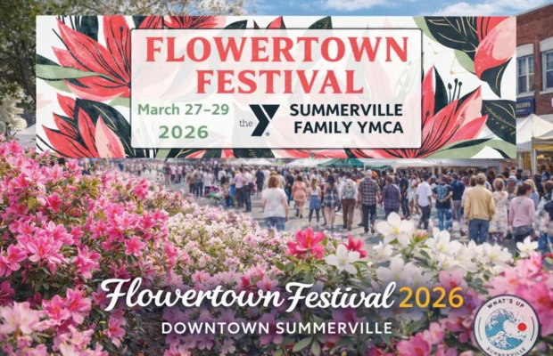 Celebrate Springtide @ The 2026 Flowertown Festival – Mar. 27-29, 2026