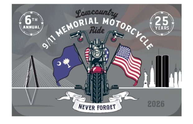 9/13: 6th Annual Lowcountry 9/11 Memorial Motorcycle Ride 9/13: 6th Annual Lowcountry 9/11 Memorial Motorcycle Ride