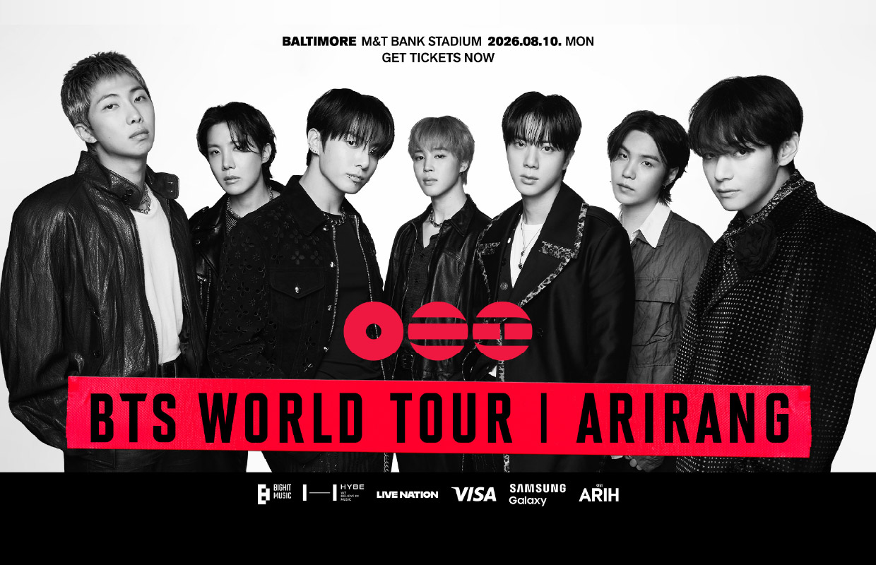 Your Chance to Win Travel and Tix to See BTS Live in Baltimore