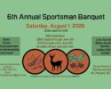 6th Annual Omar Shrine Sportsman Banquet - August 1