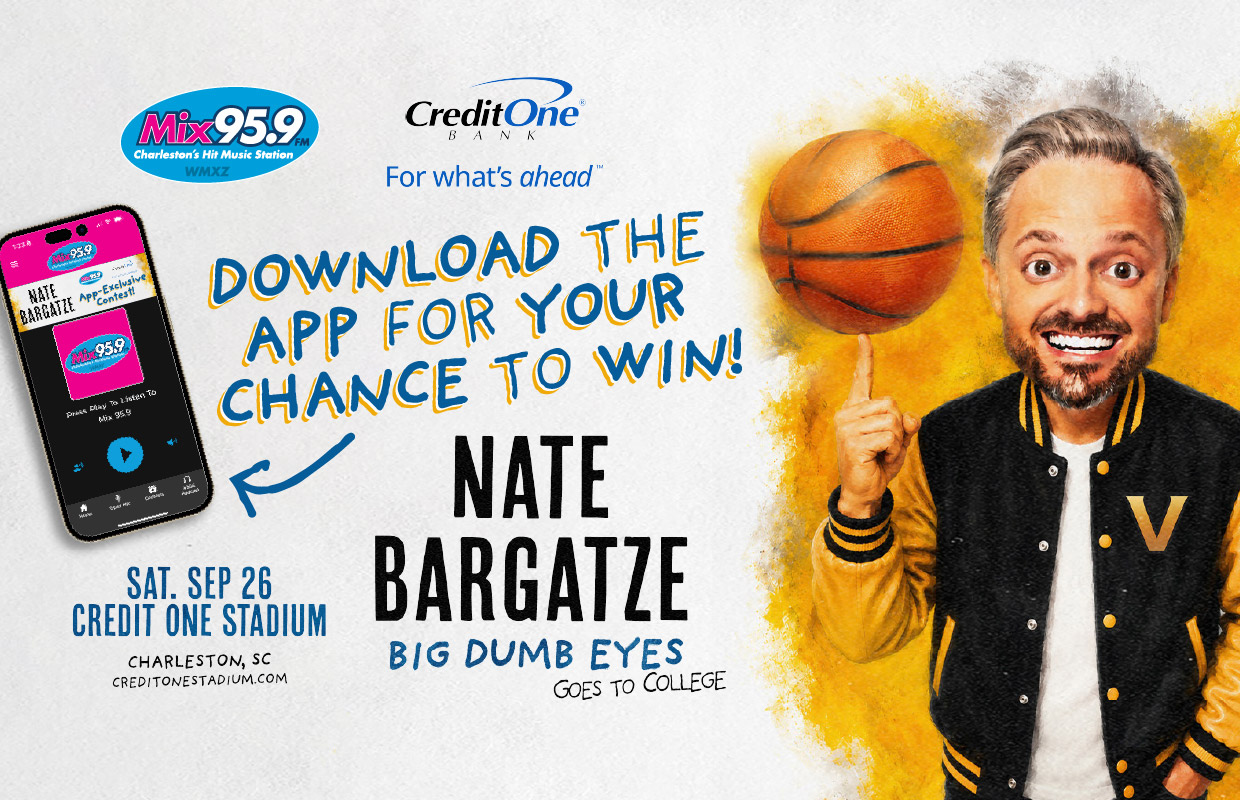 Download the Mix 95.9 App For Your Chance to Win Tickets to Nate